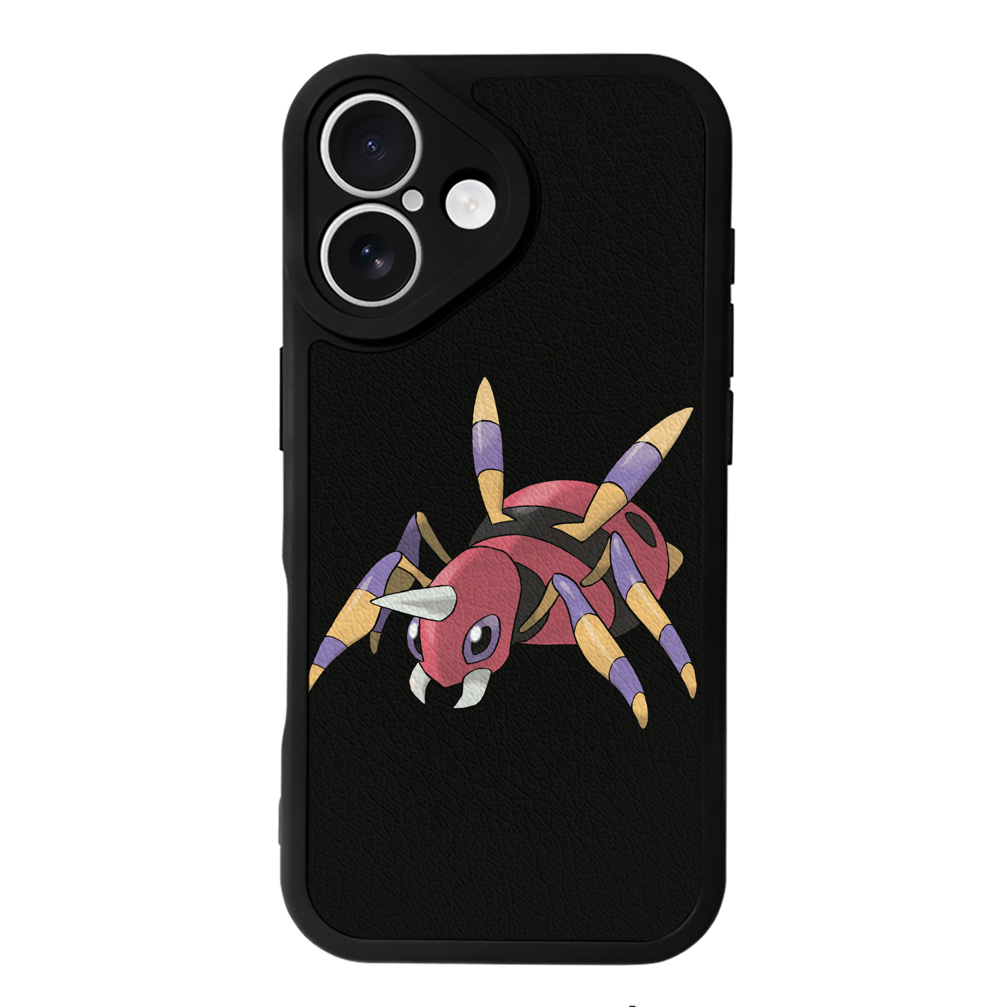 （画像用） ポケットモンスター Pokémon 【iPhone 16シリーズ対応】シリコンスマホケース（レザー調） 材質：シリコン